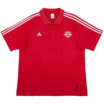 2007-08 Red Bull Salzburg adidas Camiseta Polo - 9/10 - (XL)