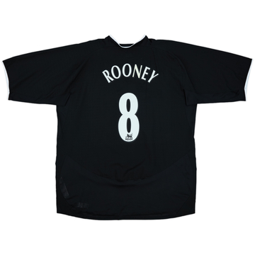 【正規03-05ManchesterUnited away Ronaldo#7】 2003-05 Manchester United Away Shirt Ronaldo #7 - 5/10 - (L)