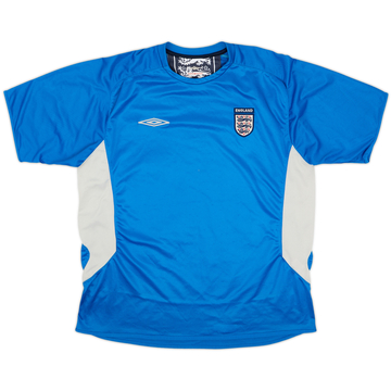 2004-05 England Umbro Training Shirt - 8/10 - (XL)