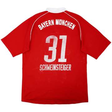 2005-06 Bayern Múnich Camiseta Local Schweinsteiger #31 - 5/10 - (L)