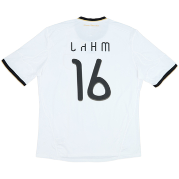 Camiseta de local de Germany 2010-11 Lahm #16 - 5/10 - (XXL)