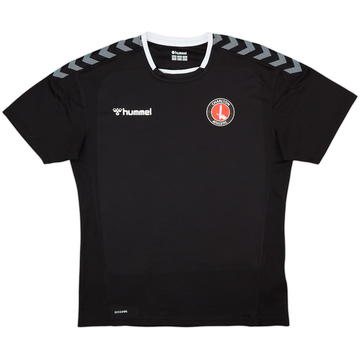 Camiseta Hummel de entrenamiento del Charlton Athletic 2020-21 - 9/10 - (M)