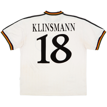 Camiseta de local de Germany 1996-98 WM2006 Klinsmann #18 - 5/10 - (L)