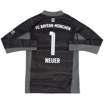 Camiseta de portero del Bayern Munich 2020-21 Neuer #1 - 10/10 - (M. Niños)