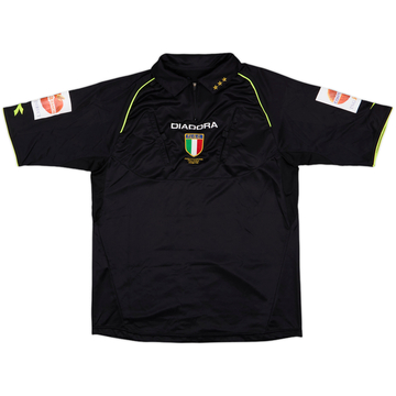 2006-07 Italy Diadora Referee Shirt - 8/10 - (L)