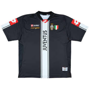 本物★01-02★L★Juventus★サッカーユニフォーム★LOTTO★UCL 2002-03 Juventus Home Shirt Campioni #27 - 8/10 - (L)