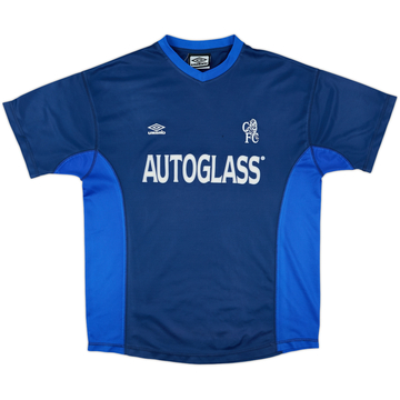 ウェア 00s Umbro chelsea L/S uniform T shirt Chelsea 2000 Umbro Away Football Shirt - Yellow - L Boys