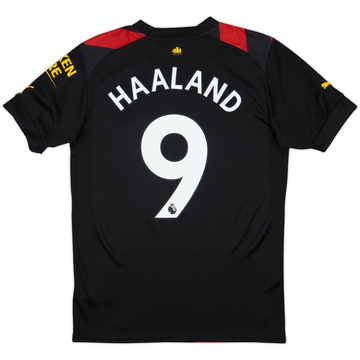 2022-23 Manchester City Away Shirt Haaland #9 (S)