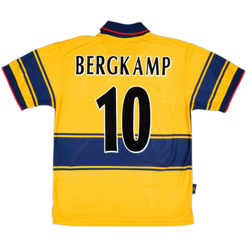 2004-06 Arsenal Away L/S Shirt Bergkamp #10 (XXL)