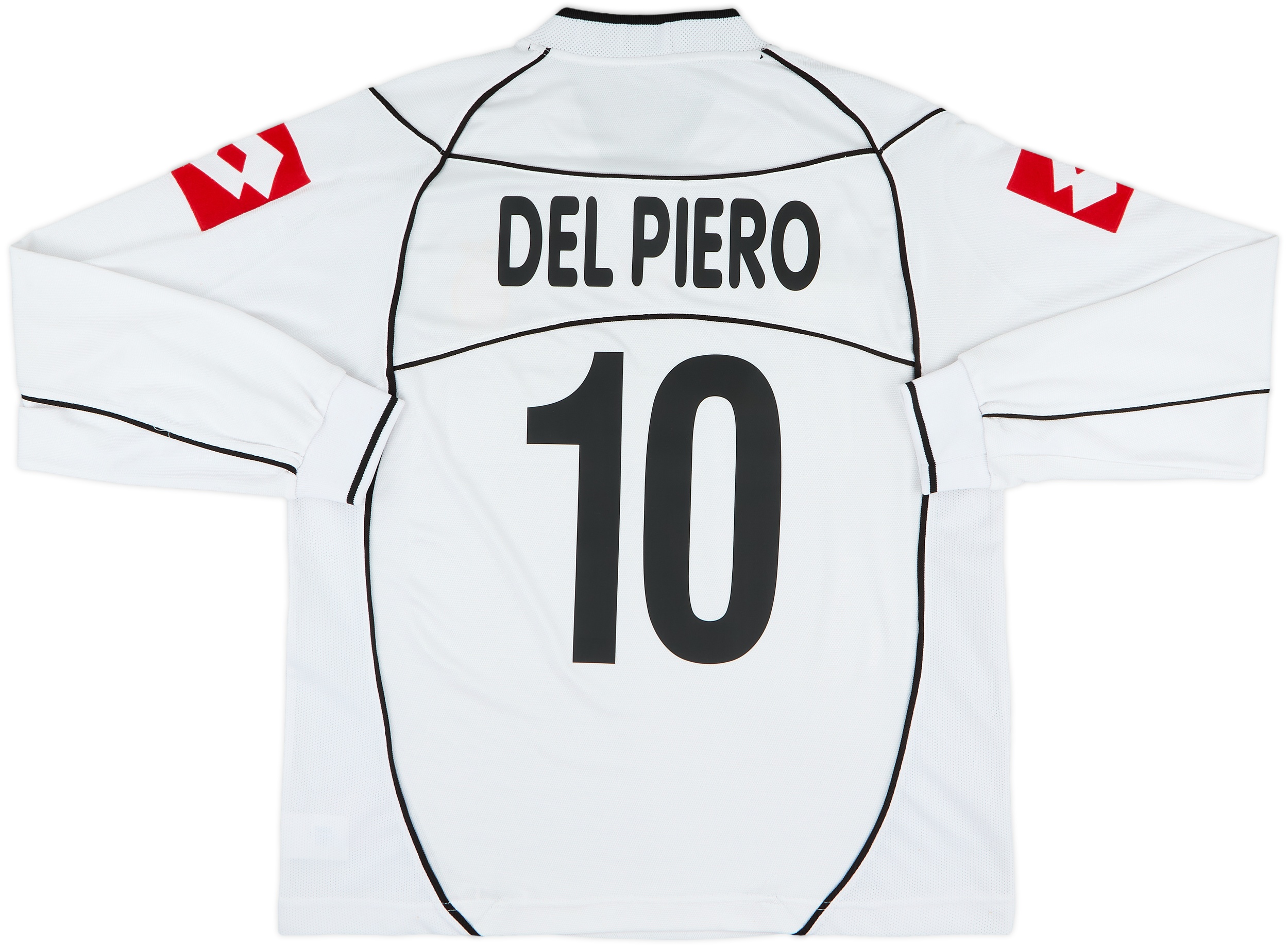【BNWT選手支給02-03 Juventus L/S #10デルピエロ】 BNWT選手支給02-03 Juventus L/S #10デルピエロ】