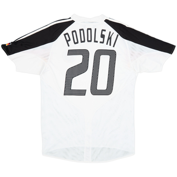 2008-09 Germany Home Shirt Podolski #20 - 8/10 - (XL)
