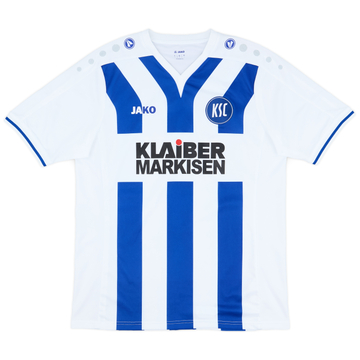 07/08 JAKO カールスルーエ ハイナル ホーム ブンデスリーガ 2007-08 Karlsruhe Home Shirt - 6/10 - (M)
