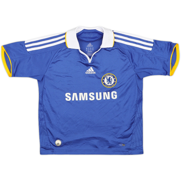 2008-09 Chelsea Home Shirt - 8/10 - (L.Boys)