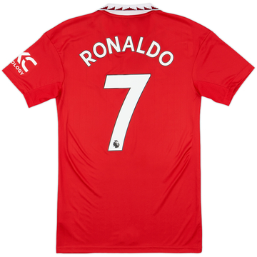 マンチェスター・ユナイテッド 　RONALDO 7 2022-23 Manchester United Home Shirt Ronaldo #7