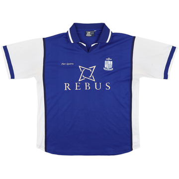 サウスエンドユナイテッド　2000-2001 ユニフォーム 2000-01 Southend Home Shirt - 7/10 - (XL)