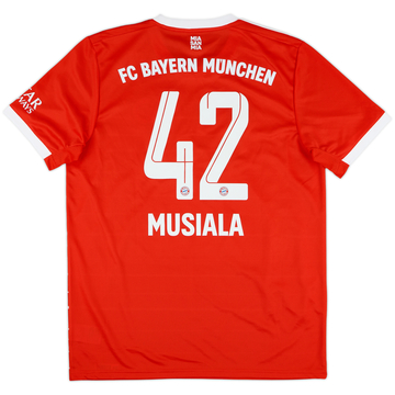 adidas FC Bayern München Tシャツ MUSIALA 42 2024-25 Bayern Munich Home Shirt Musiala #42
