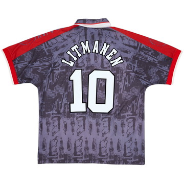 1998-99 Ajax Away Shirt Litmanen #10 - 8/10 - (S)