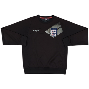 2007-09 England Umbro Hooded Sweat Top - 6/10 - (L)