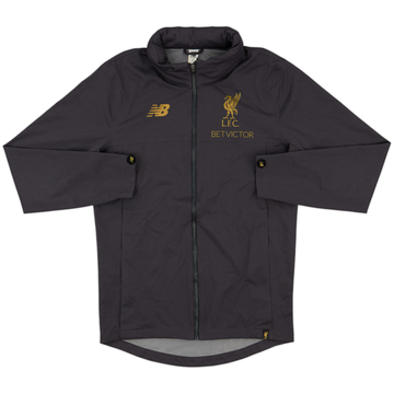 New Balance - Liverpool オフィシャル　ジャージ 2018-19 Liverpool New Balance 1/4 Zip Drill Top - 8/10 - (L