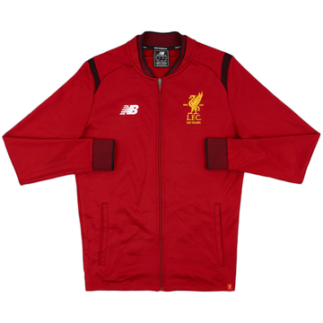 New Balance - Liverpool オフィシャル　ジャージ 2017-18 Liverpool New Balance Track Jacket - 8/10 - (L)