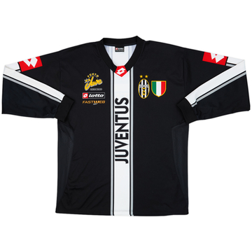 02-03 ユベントスFC lotto トレーニングトップ 2002-03 Juventus Lotto 'Scuola Calcio' Training L/S Shirt