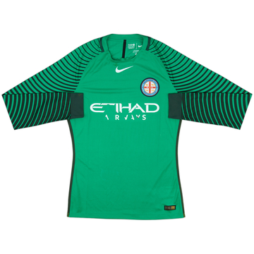 2018-19 Melbourne City Camiseta de Portero Auténtica - 4/10 - (M)