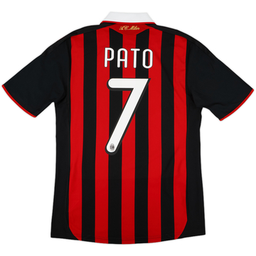 ACミラン PATO 7番 2007-08 AC Milan Home Shirt Pato #7 - 5/10 - (L.Boys)