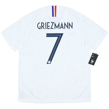 2018 France Away Shirt Griezmann #7 (XL)