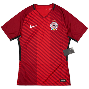 2017-18 Sparta Prague Player Issue Home Shirt (M)