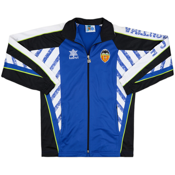 スペイン製1996 97 バレンシア　ユニホーム　luanvi fored Vintage Valencia Luanvi 1996 - 1997 Football Jacket Blue | eBay