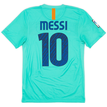 2010-11 Barcelona Away Shirt Messi #10 - 9/10 - (S)