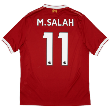 2017-18 Liverpool 125 Years Home Shirt Salah #11 - 5/10 - (XL)