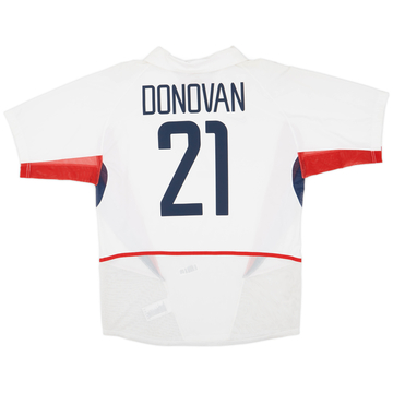 2002-04 USA Away Shirt - 8/10 - (L) 2002-04 USA Away Shirt - 8/10 - (L)