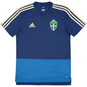 Camiseta adidas de entrenamiento de Sweden 2017-18 - 9/10 - (S)