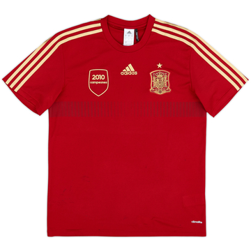 Camiseta adidas de entrenamiento de España '2010 Campeones' 2013-14 - 8/10 - (M)