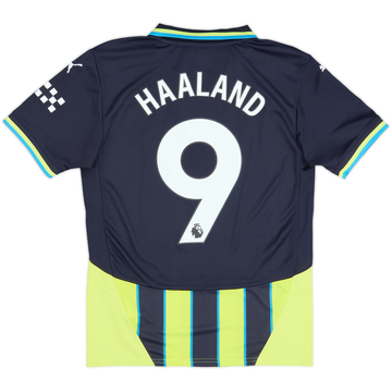 Camiseta de visitante del Manchester City 2024-25 Haaland #9 - 10/10 - (S)