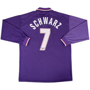 1995-96 Fiorentina Reebok Training L/S Shirt - 9/10 - (L)