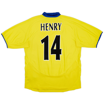 2004-05 Arsenal Home Shirt Henry #14 - 8/10 - (L)