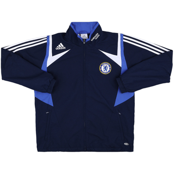 2007-08 Chelsea adidas Hooded Rain Jacket - 8/10 - (L)