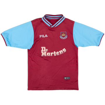 FILA West Ham United シャツ WEST HAM UNITED 2001 2002 2003 HOME FOOTBALL SHIRT FILA