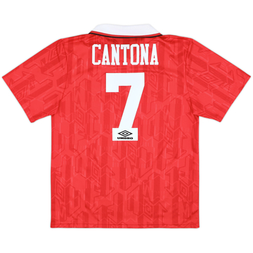 Manchester United カントナ 1992-94 Manchester United Third Shirt Cantona #7 - 8/10 - (L)
