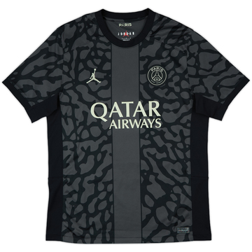 Paris Saint-Germain ブラックシャツ 2023-24 Paris Saint-Germain Third Shirt - 10/10 - (XS)