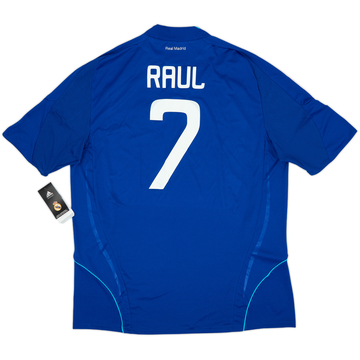 2008-09 Real Madrid CL Third Shirt Raul #7 (XL)
