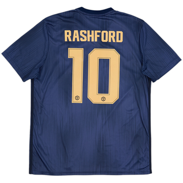 19-20 Manchester United RASHFORD 10番　 M 2018-19 Manchester United Third Shirt Rashford #10 - 10/10 - (M)