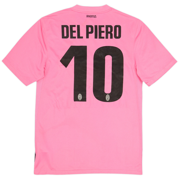 2011-13 Juventus Away Shirt Del Piero #10 - 7/10 - (L)