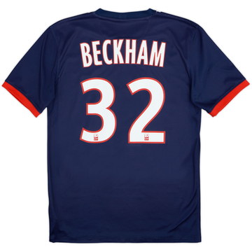 2013-14 Paris Saint-Germain Player Issue Home Shirt Beckham