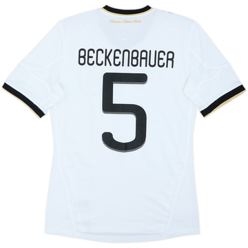 2010-11 Germany Home Shirt Beckenbauer #5 - 8/10 - (S)