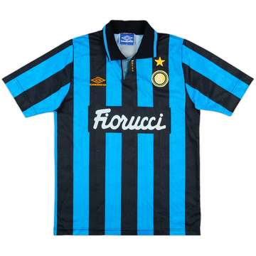 ウェア inter 1992-93  uniform long shirt INTER MILAN 1992/93 JACKET (SIZE XL) - Nr10 Store - Football