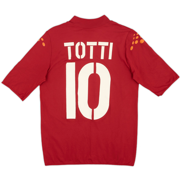 2007-08 Roma Home Shirt Totti #10 - 10/10 - (S)
