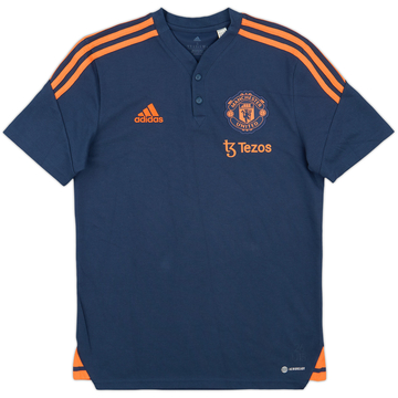 ウェア Manchester United Official Polo Shirt L 2023-24 Manchester United adidas Polo Shirt - 9/10 - (M)
